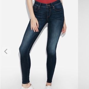 Express Jeans Legging Mid Rise